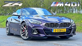 BMW Z4 M40i LCI  REVIEW on Autobahn [upl. by Aniri]