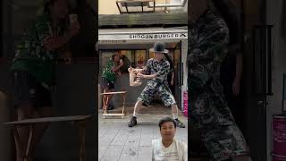 dance kazuhahype moonwalk fashion dancer street music thriller rock song [upl. by Rasecoiluj]