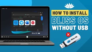 Install Bliss OS on PC without USB Drive [upl. by Norval947]