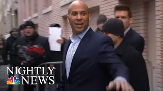 New Jersey Senator Cory Booker Makes Presidential Bid Official  NBC Nightly News [upl. by Folger]