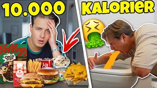 Kan vi spise 20000 Kalorier  10000 kalorie Challenge [upl. by Mohkos]