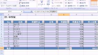 データ内容と書式設定292  エクセル2007Excel2007動画解説 [upl. by Malissia]