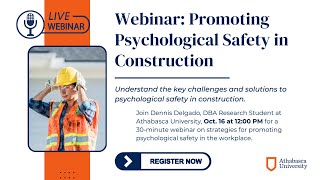 Promoting Psychological Safety in Construction [upl. by Antonie549]