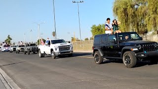 Palo Verde High School Homecoming Parade Friday Oct 18th 2024 in Blythe CA [upl. by Aymik768]