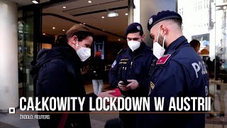 Koronawirus Całkowity lockdown w Austrii [upl. by Sperling]