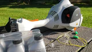 STIHL FS 56 RC WEED EATER Quick Review [upl. by Ledah]