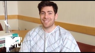 2015 mtvU Woodie Awards Hoodie Allen Accepts Award From His Hospital Bed  MTV [upl. by Zacarias]