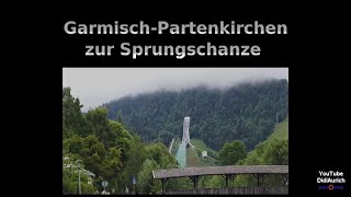 An der Partnach entlang Wanderung von GarmischPartenkirchen zur Großen Olympiaschanze Eckbauer [upl. by Niawat]