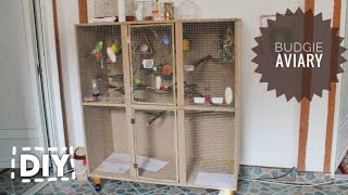 DIY Making a Wooden Budgie Cage  part 1 [upl. by Juley]