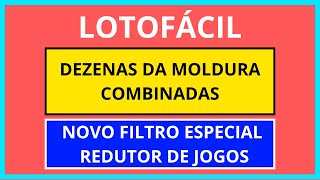 🔵 Lotofácil  Moldura Combinada 100 [upl. by Kurtis496]