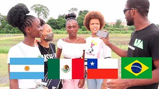 LATINOAMÉRICA según JÓVENES de GUINEA ECUATORIAL  ÁFRICA [upl. by Nevear425]