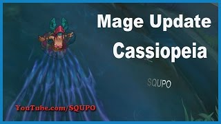 Mage Update  All Cassiopeia Skins League of Legends [upl. by Narik416]