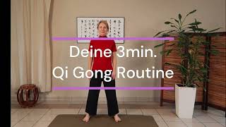 quotSchwingendes Beckenquot Deine 3min Qi Gong Routine entspannter Rücken bewegliche Hüfte tiefe Kraft [upl. by Maude]