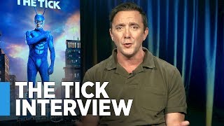 THE TICK Peter Serafinowicz Interview [upl. by Sacha152]