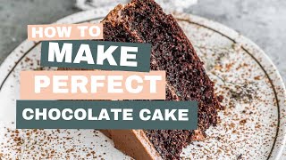 How to Make Hersheys Perfectly Chocolate Chocolate Cake [upl. by Tnomyar]