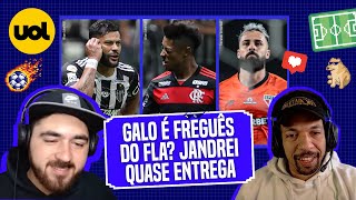 FLAMENGO AMASSA O GALO ATLÉTICOMG É FREGUÊS DO MENGÃO JANDREI QUASE ENTREGA A PAÇOCA NO SÃO PAULO [upl. by Leblanc188]