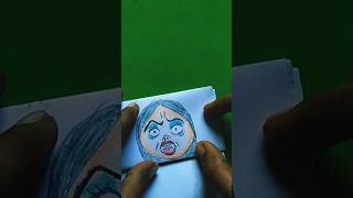 🥴💩shortvideo paper foldingdrawingideas artdrawing [upl. by Yhtimit]