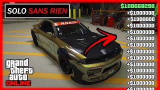 GLITCH ARGENT ILLIMITÉ SOLO SANS RIEN SUR GTA Online [upl. by Eyla432]