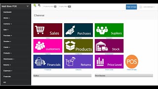 Multi Store Point Of Sale [upl. by Ainud]