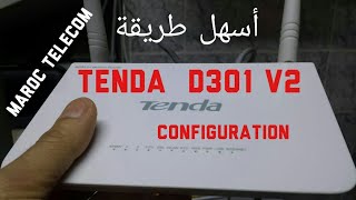 TENDA D301 V2 CONFIGURATION [upl. by Ornas650]