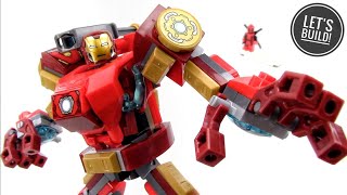 LEGO Avengers Iron Man Mech  Lets Build [upl. by Dorkas]