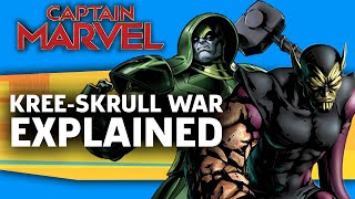 Captain Marvel The KreeSkrull War Explained [upl. by Meagan]