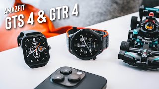 Amazfit GTS 4 amp GTR 4 First Look Amazfits BEST Smartwatch Yet [upl. by Adierf555]