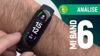 XIAOMI MI BAND 6 a MELHOR Mi Band ATÉ o MOMENTO  AnáliseReview [upl. by Dlanigger]