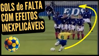 GOLS DE FALTA INDEFENSÁVEIS  TRUQUES FORÇA E EFEITO DE MARCELINHO E ROBERTO [upl. by Naul]