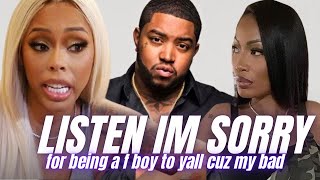 Scrappy APOLOGIZES To Erica Dixon and Bambi For Disrespecting Them [upl. by Ailisab]