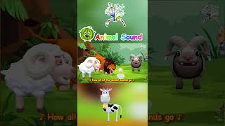 The Animal Sounds Song Lets Learn about the Animal Sounds  Edufam Kids Song and Nursery Rhymes [upl. by Nossaj]