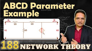 2  Example of ABCD Parameters Voltage amp Current Gain Transfer Admittance amp Impedance [upl. by Opportina82]