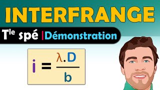 ⭐ Démonstration formule de linterfrange  Interférences  terminale spécialité  Ondes [upl. by Ericksen]