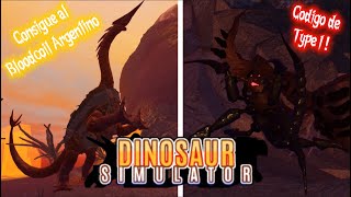 ¡COMO CONSEGUIR al BLOODCOIL ARGENTINO y TYPE1 CHIMERA Tutorial DS DINOSAUR SIMULATOR en ESPAÑOL [upl. by Trow283]