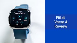 Fitbit Versa 4 Smartwatch Review [upl. by Naujek]