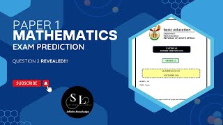 MATHEMATICS EXAM PREDICTION  Grade 12 November 2024 Question 2 [upl. by Post505]