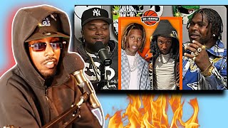 4Xtras amp Geechi Gotti React Bricc Babys Bold Comments on the Durk Case [upl. by Nilde]