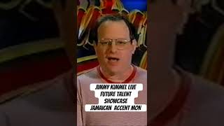 Jimmy Kimmel live Performing Jamaican accent Mon🇯🇲🎭 Future talent showcase shorts [upl. by Eilitan]