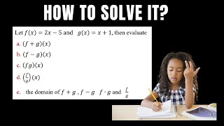 HOW TO SOLVE COMBINATION OF FUNCTIONS [upl. by Ecille784]