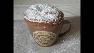 MUG CAKETorta in tazza al microondepronta in solo due minutiTorta monoporzione semplice e veloce [upl. by Dett]