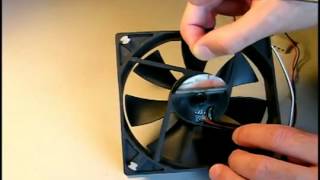 طريقه اصلاح مروحه الكمبيوتر How to Fix a Computer FanFLV [upl. by Ellerehc]