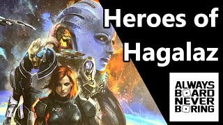 The Characters of Mass Effect The Board Game Priority Hagalaz  The Heroes of Hagalaz  Sponsored [upl. by Ardnayek]