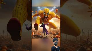 Spiderman Monsters Orange  Superhero love story marvel ytshorts brawlstars trending [upl. by Siuol]