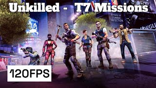 UNKILLED  Zombie FPS Shooter  T7 Missions 120FPS [upl. by Bibah]