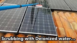 Jetstream Power Wash  Cleaning Solar Panels With Deionized Water HD 2017 [upl. by Amron]