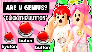 ARE YOU GENIUS Roblox IQ test [upl. by Aufa]