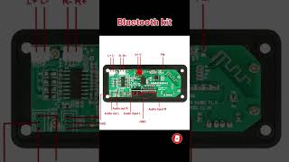 225W 50W amplifier Bluetooth MP3 Decoder Audio Board DC 5V 12V shorts [upl. by Montagu612]