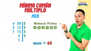 MÍNIMO COMÚN MÚLTIPLO MCM Super Super super facil [upl. by Emelia]