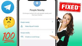 Come RISOLVERE le persone vicine che non vengono visualizzate su Telegram [upl. by Gilliam]