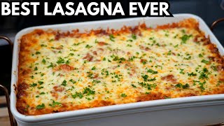 The Ultimate Comfort Food Recipe  How To Make Irresistible Lasagna [upl. by Heyes221]